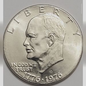 1976 D Bicentennial  Dollar